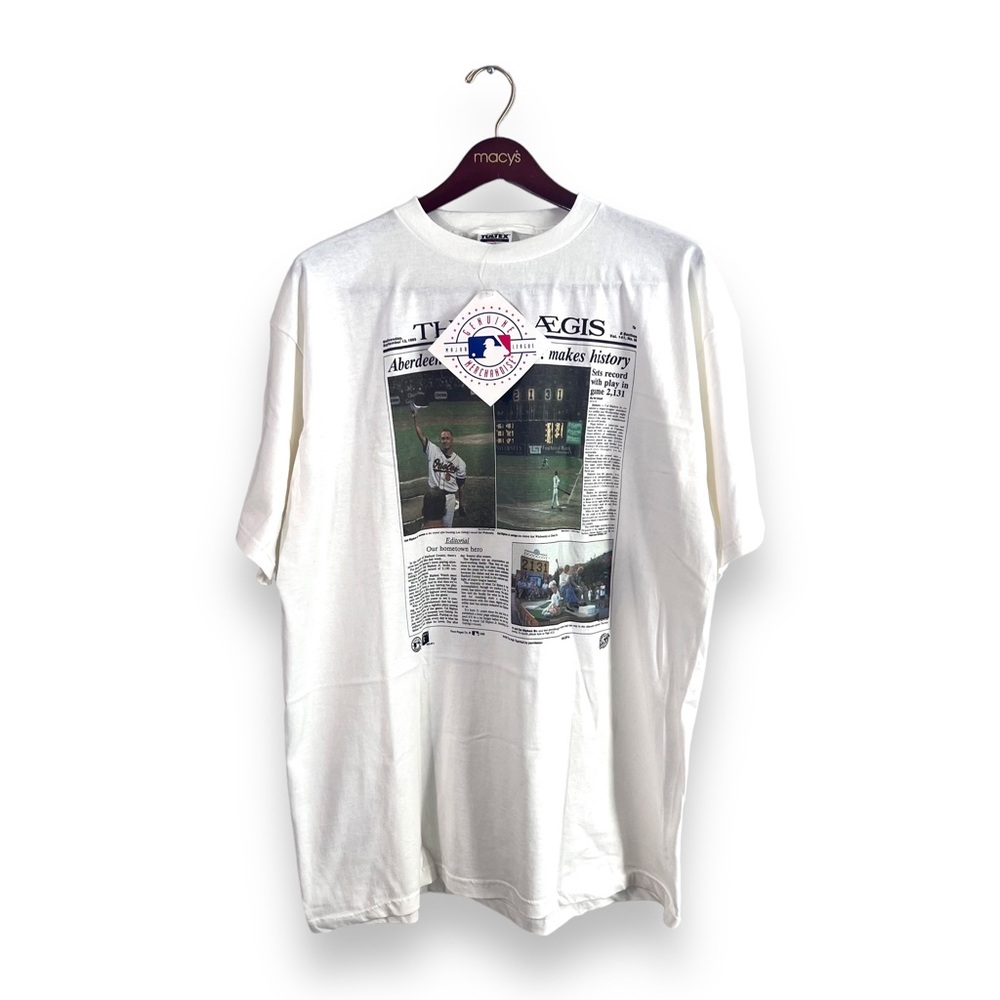 Vintage 90’s Cal Ripken Jr Making History T-Shirt